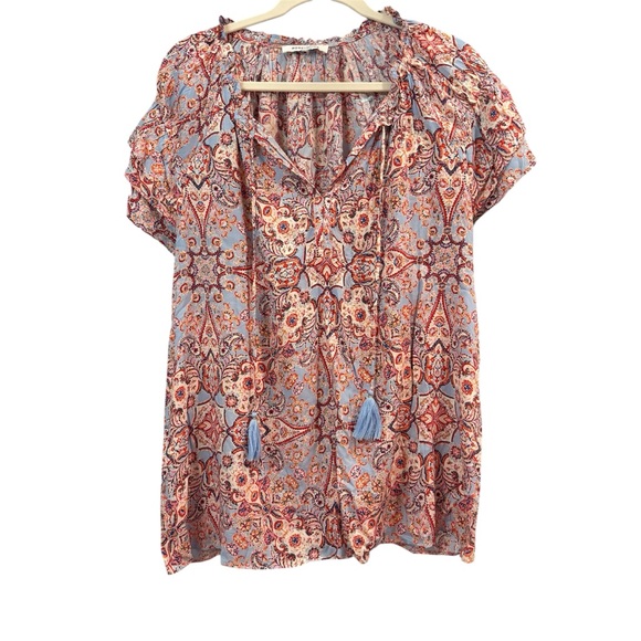 Rose & Olive Boho Style Blouse - Picture 1 of 5